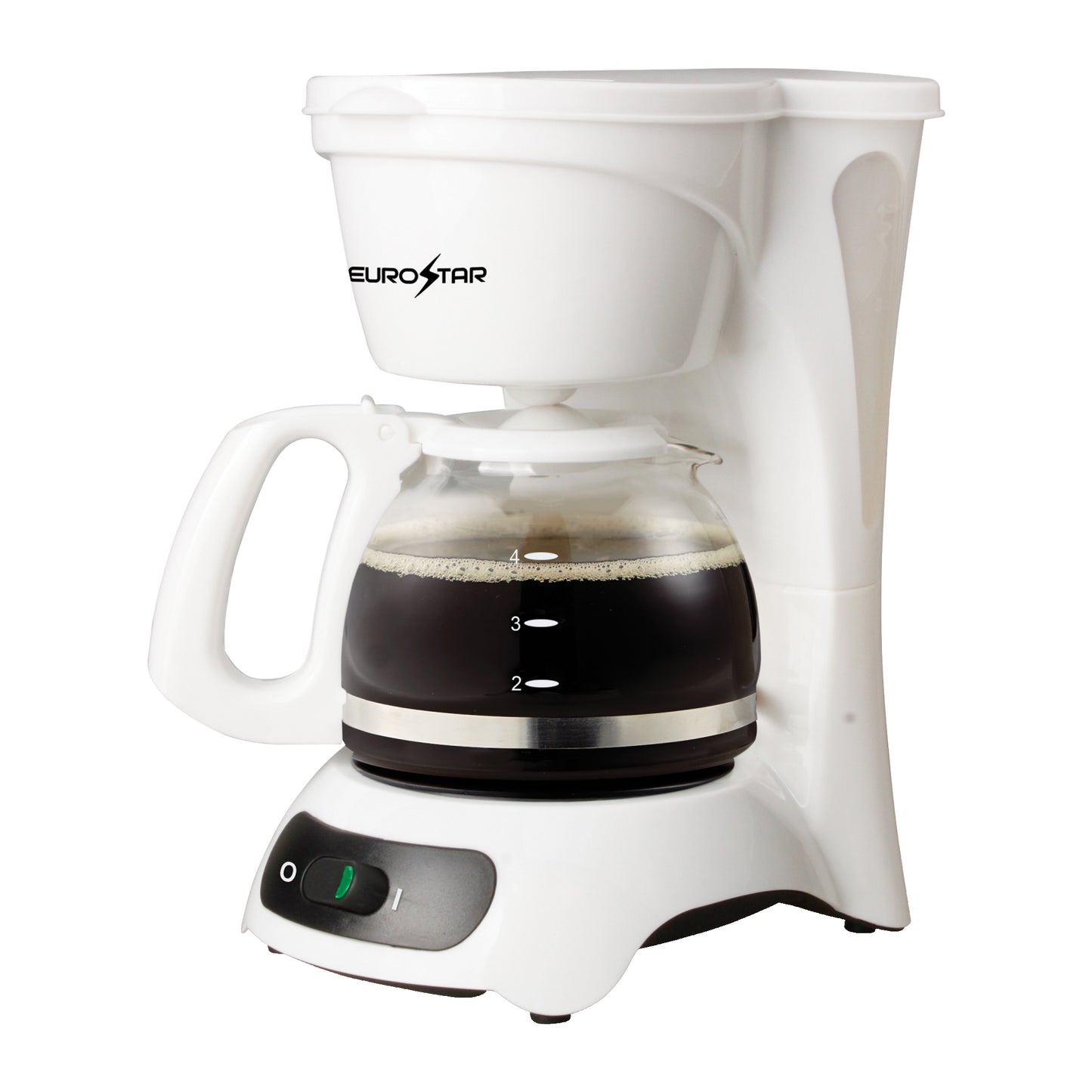 ECM622W 4-Cup Coffeemaker, White