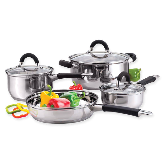 ECX02227 7 Piece Stainless Steel Cookware Set