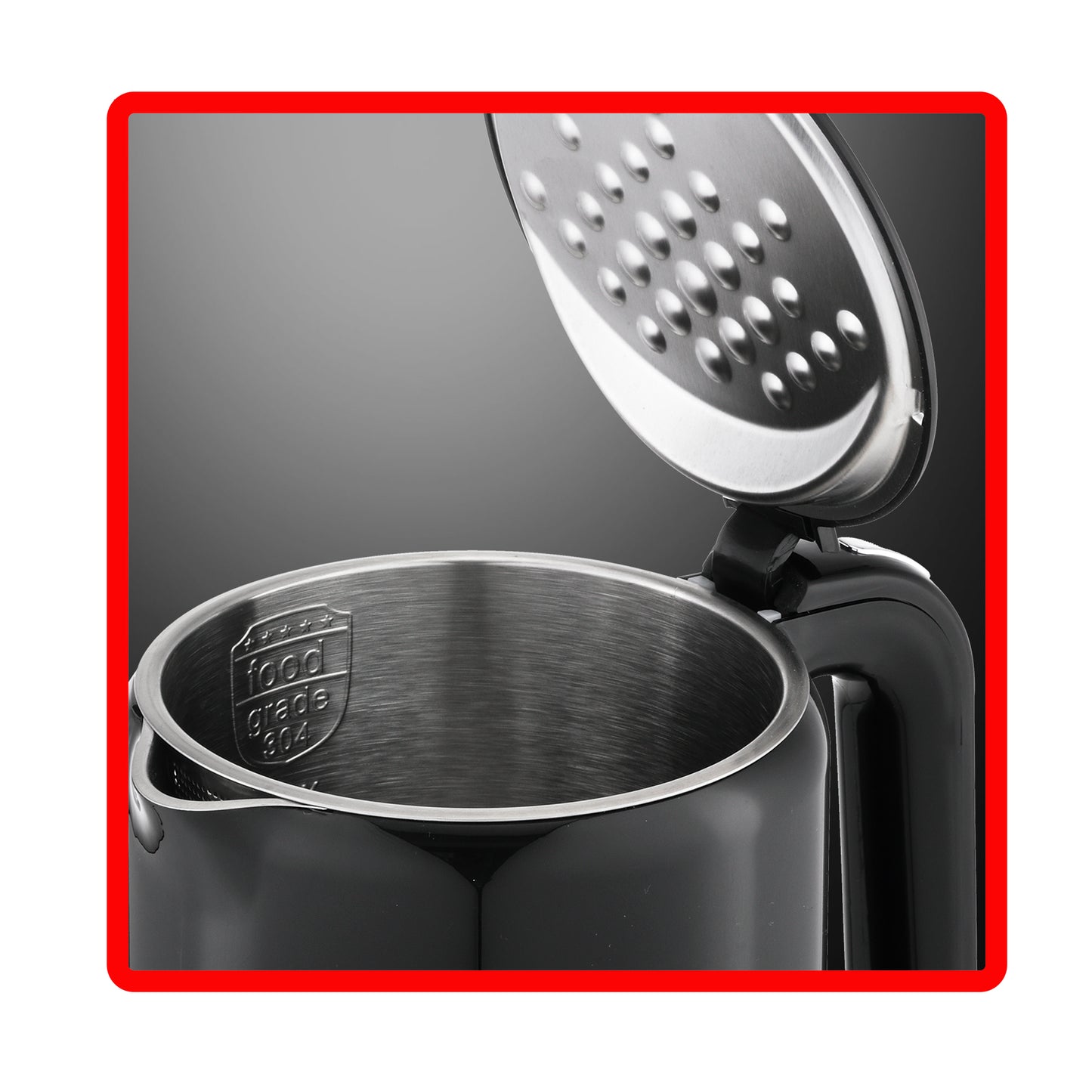 EDK1770BK 1.7L Digital Electric Kettle, Black
