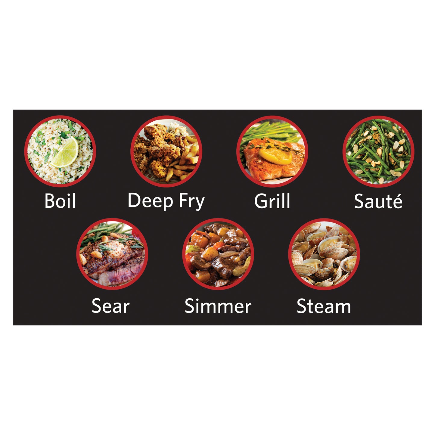 EIC200 1000W Portable Induction Cooktop, Black