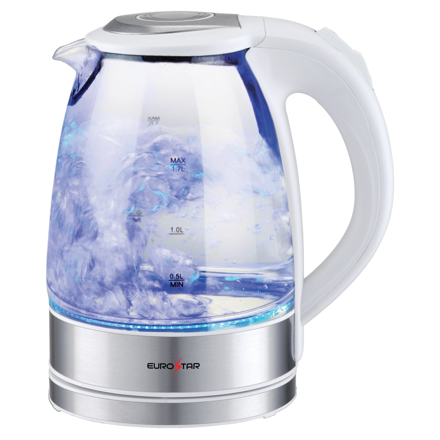 EKG17WH 1.7L Glass Kettle, White
