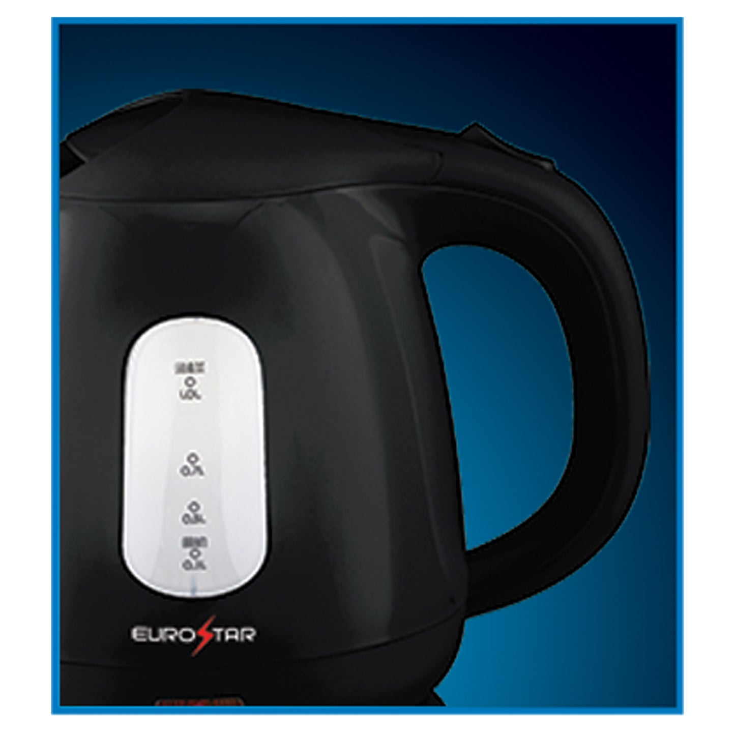 EKP100BK 1.0L Plastic Electric Kettle, Black