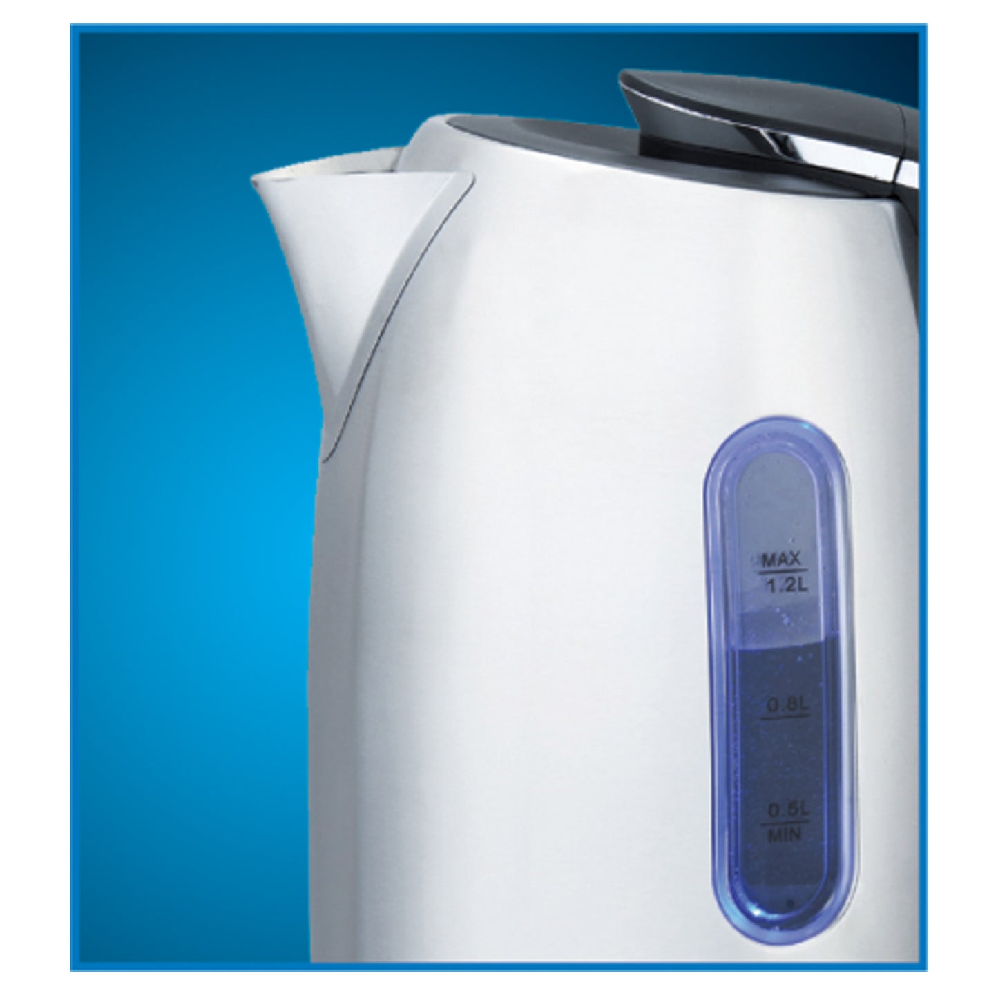 EKS12SS 1.2L Electric Kettle, Silver
