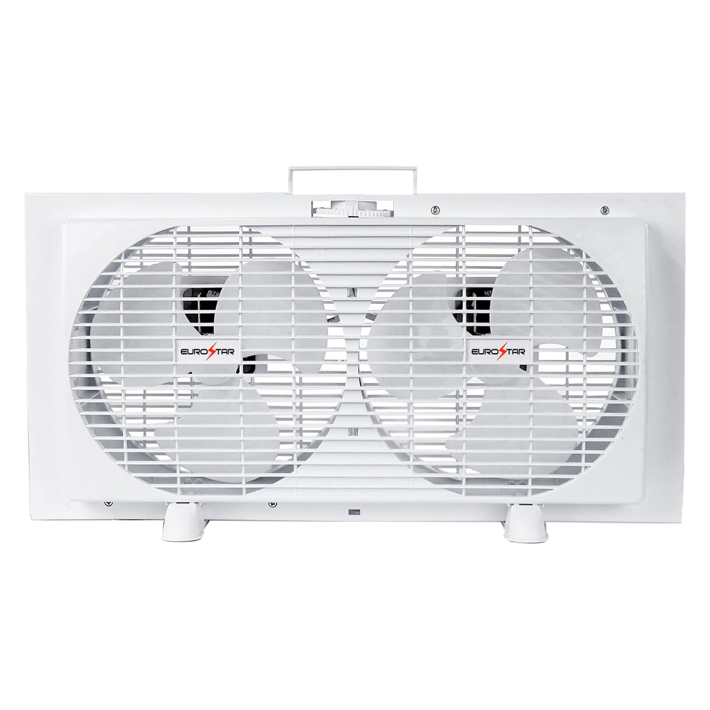 FWF9100 Portable Twin Window Fan, White