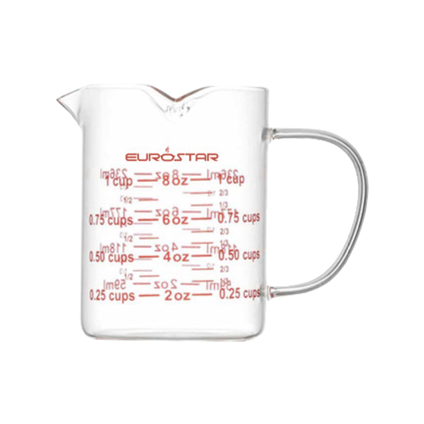 GMC8T 1-Cup Glass Measuring Cup