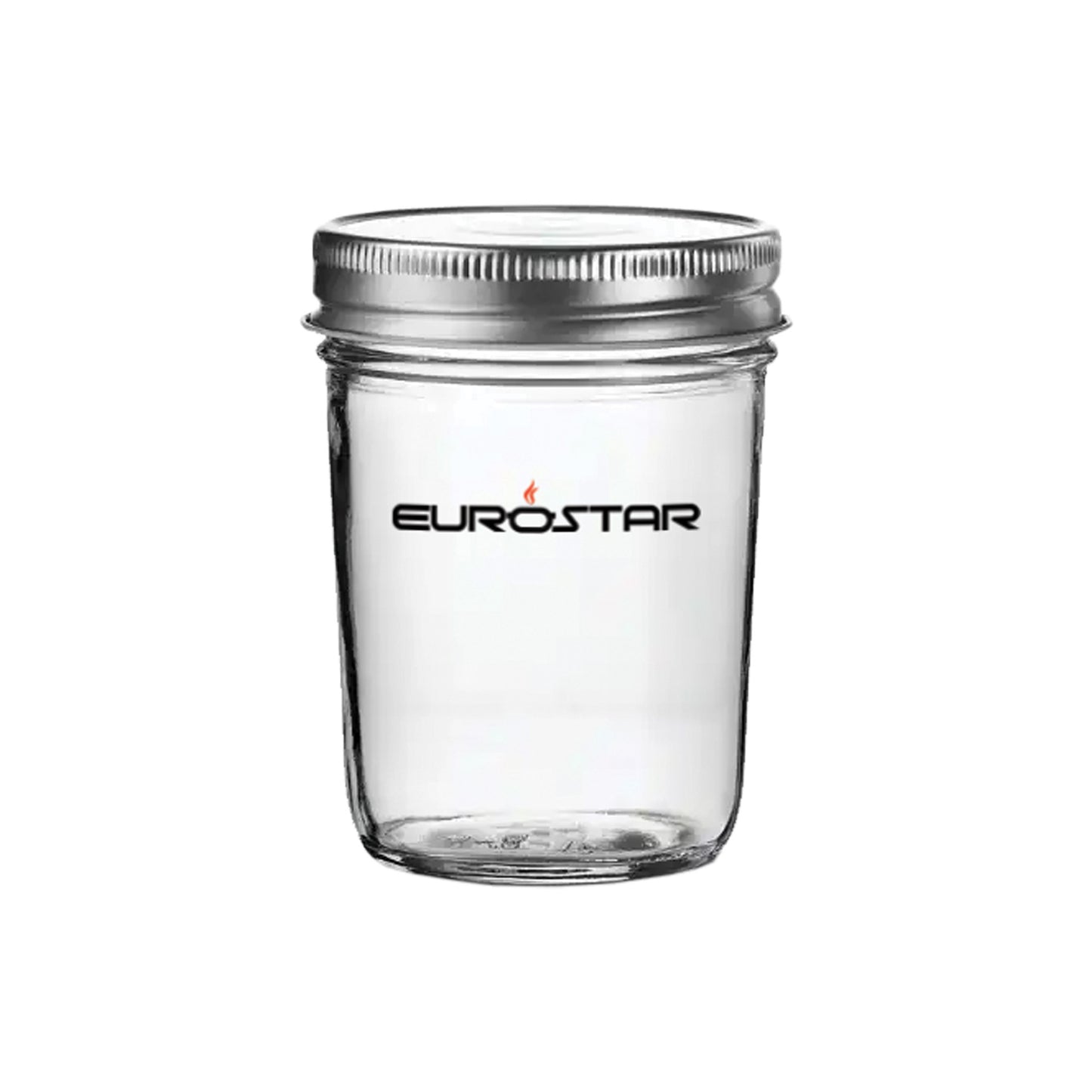 GMJ8RM 8oz Regular Mouth Mason Jars, 12-Pack