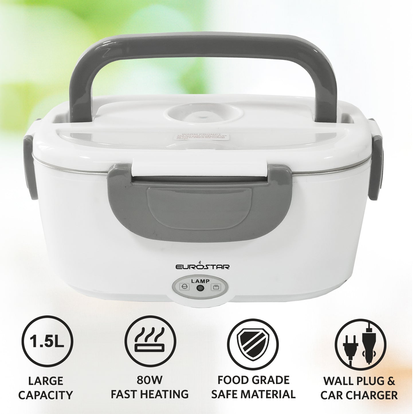 LB150GY Electric Lunchbox, Gray