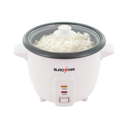 RC606 6-Cup Rice Cooker, White