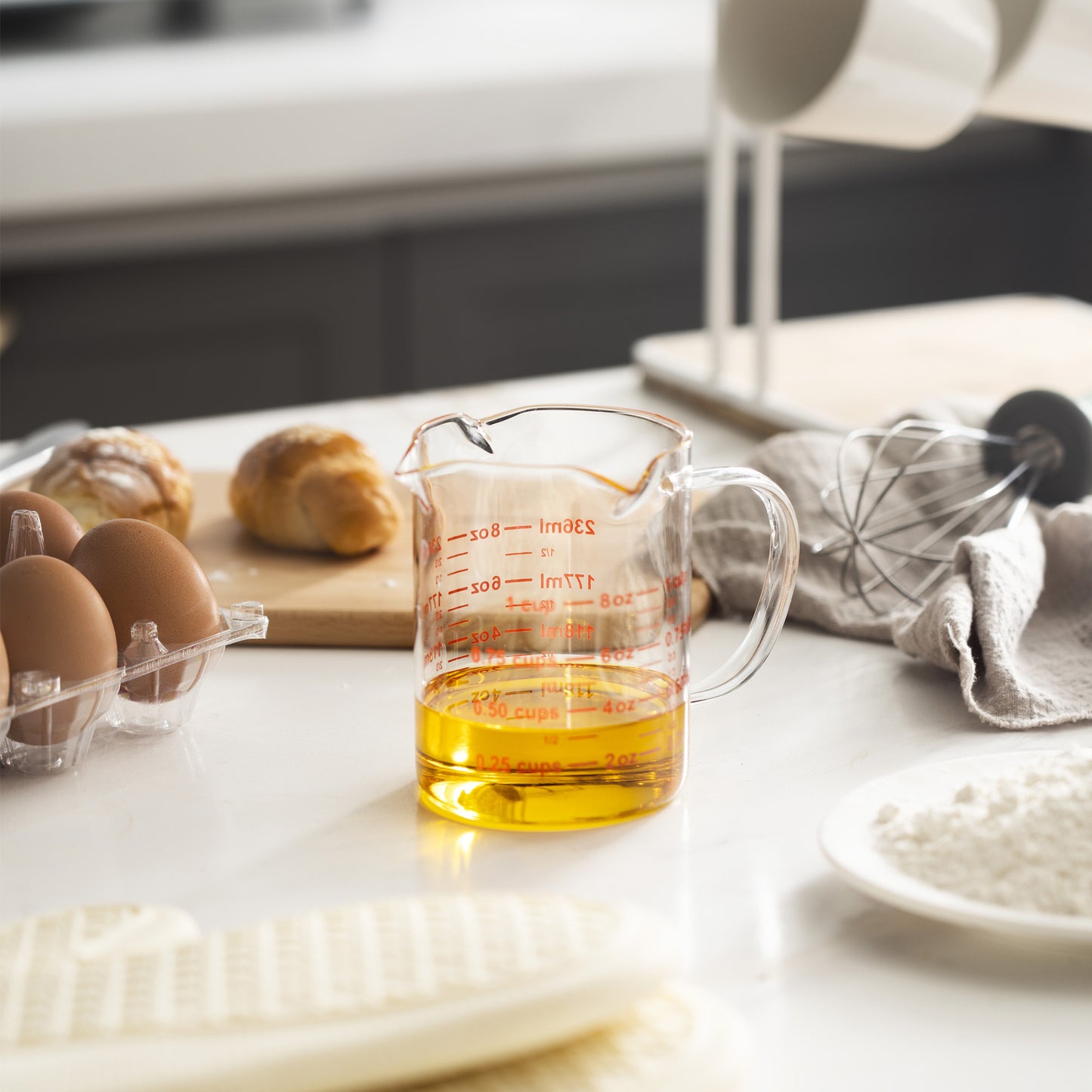 GMC8T 1-Cup Glass Measuring Cup