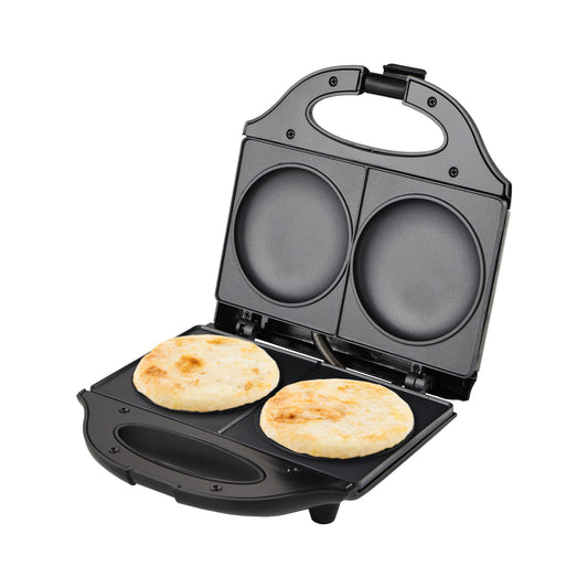 AR260SB 2-Serving Arepa Maker, Silver