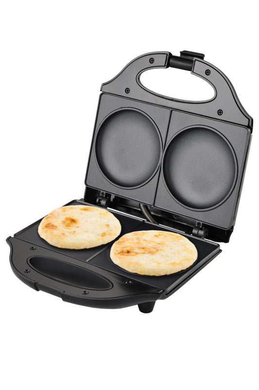 AR260SB 2-Serving Arepa Maker, Silver
