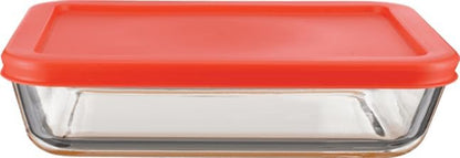 EUROSTAR GS6RCTR Glass Food Storage Container with Lids