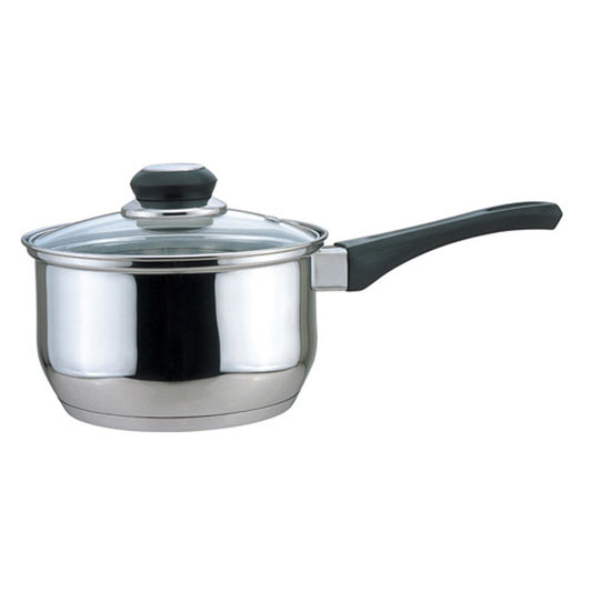 Saucepan with Glass Cover, 2-Quart