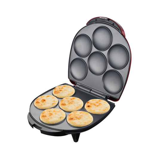 AR601R 6-Serving Arepa Maker, Red