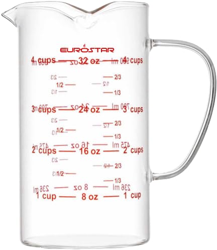 GMC32T 4-Cup Glass Measuring Cup