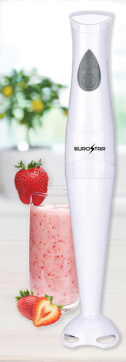 EH402W 2-Speed Immersion Hand Blender with Detachable Shaft, White