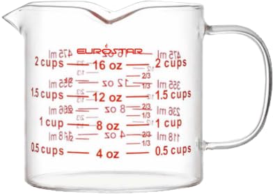 GMC16T 2-Cup Glass Measuring Cup