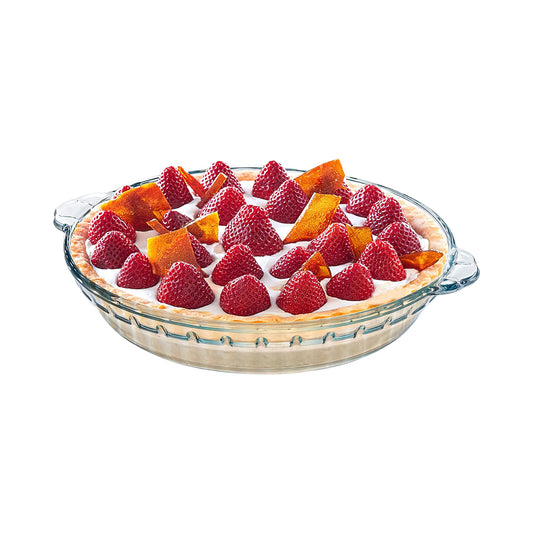 GB9RND 9" Round Glass Pie Plate