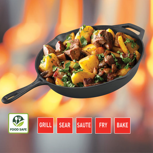CIR12 12" Cast Iron Skillet