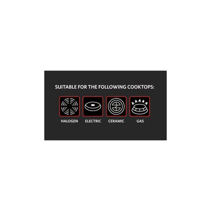 EC2430 12" Non-Stick Aluminum Fry Pan, Black