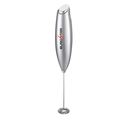 DM116S Milk Frother, Metallic Silver