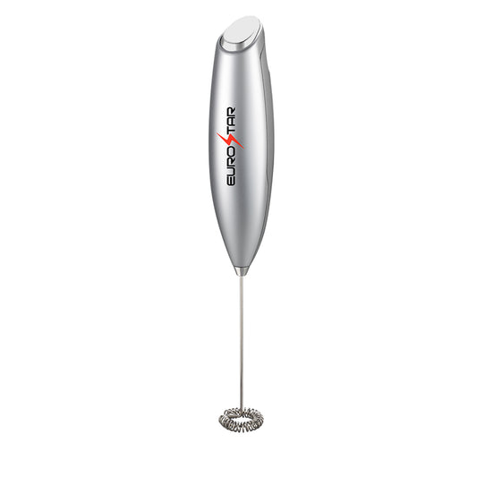 DM116S Milk Frother, Metallic Silver