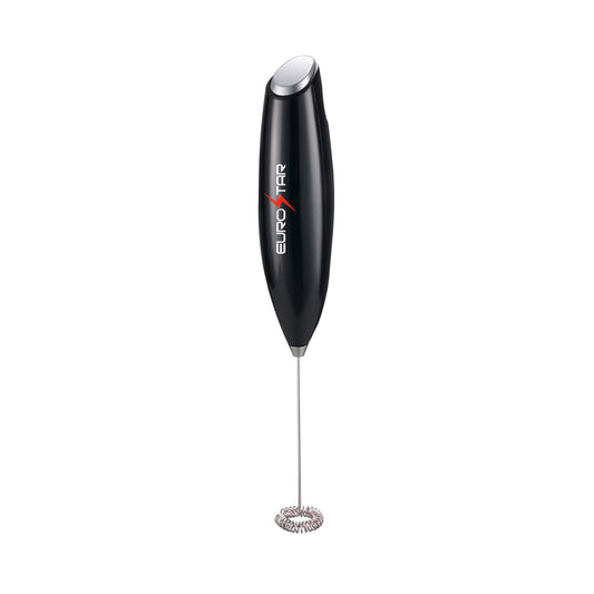 DM210BX Milk Frother with Stand, Midnight Black
