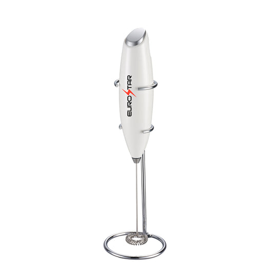 DM222WX Milk Frother with Stand, Blizzard White