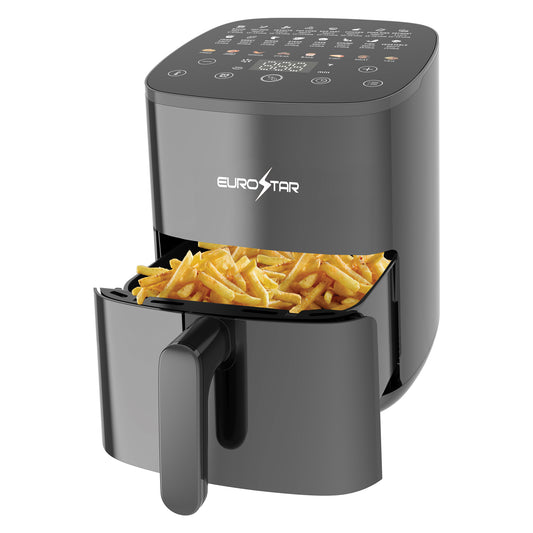 EAF480B 5 Quart Digital Air Fryer, Black