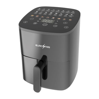 EAF480B 5 Quart Digital Air Fryer, Black