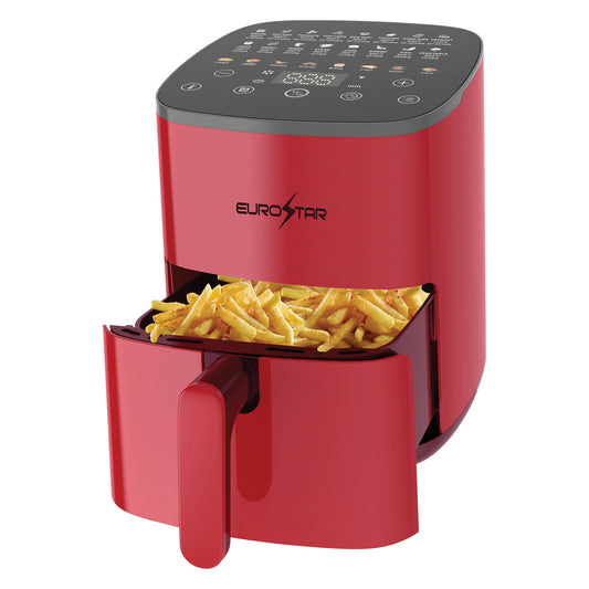 EAF481R 5 Quart Digital Air Fryer, Red
