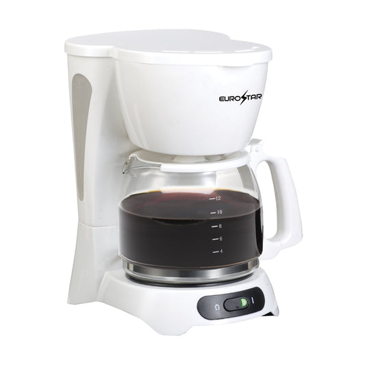 ECM642W 12-Cup Coffee Maker, White
