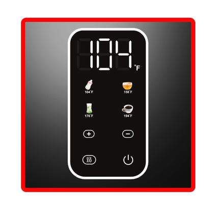 EDK1770BK 1.7L Digital Electric Kettle, Black