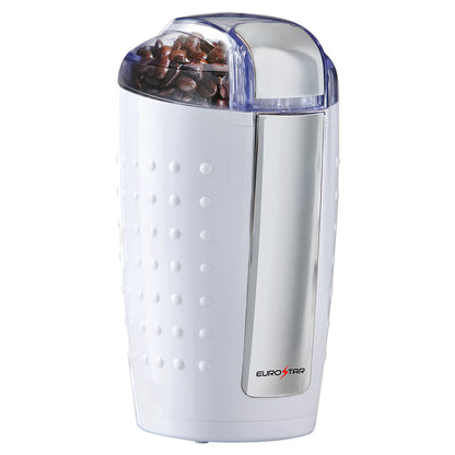 EG202W 3oz Electric Coffee Grinder with Stainless Steel Blades, White