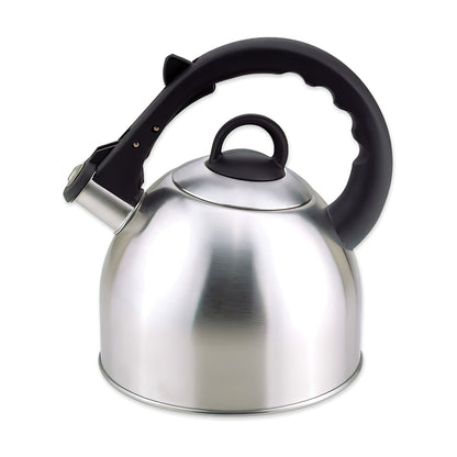 EK50402 2.5L Stainless Steel Whistling Kettle, Silver
