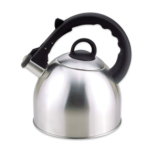 EK50402 2.5L Stainless Steel Whistling Kettle, Silver