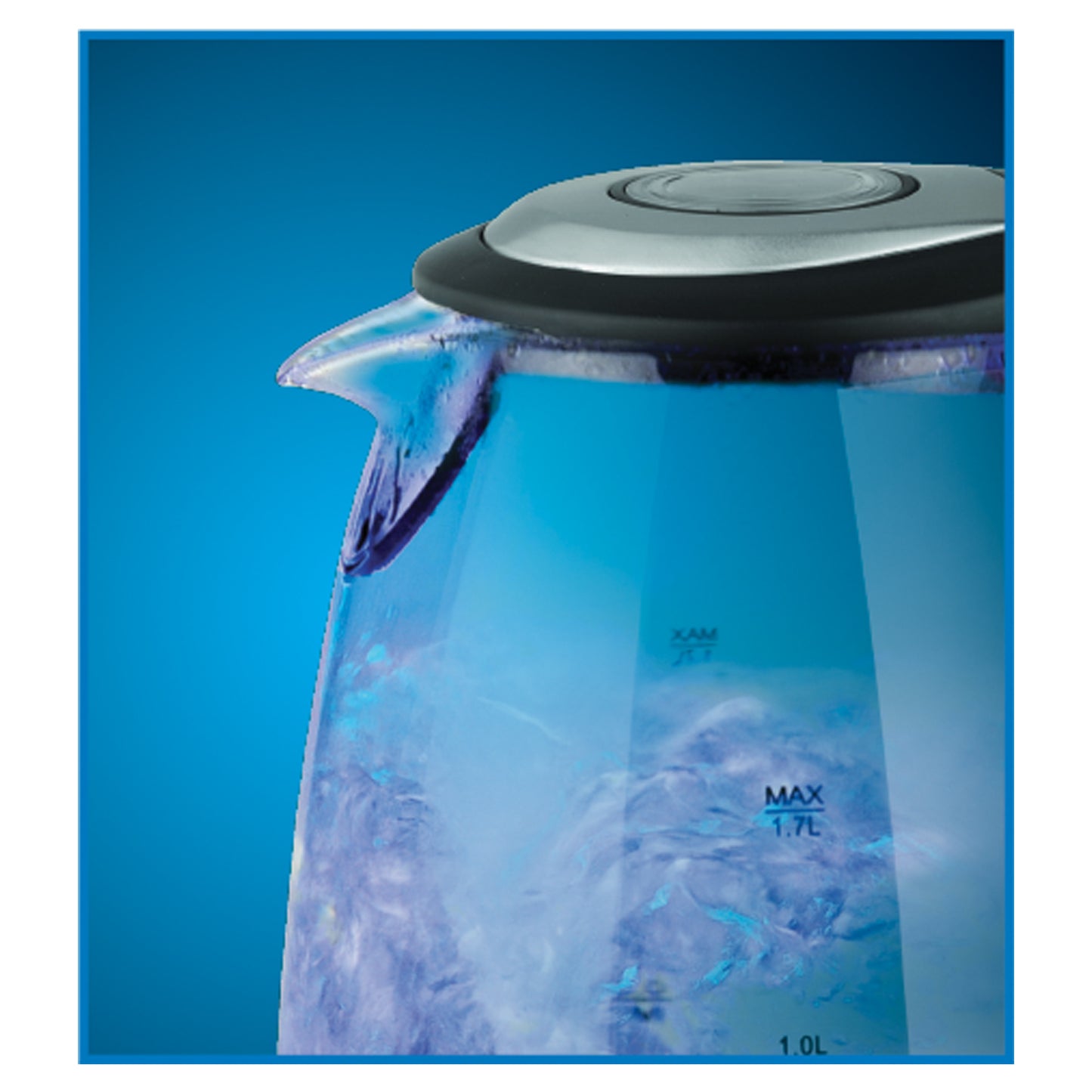 EKG17BK 1.7L Glass Kettle, Black