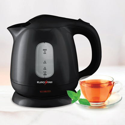 EKP100BK 1.0L Plastic Electric Kettle, Black