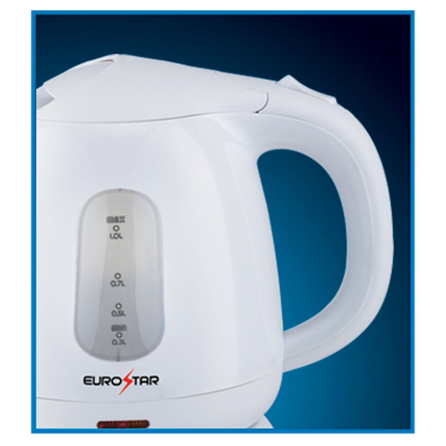 EKP102WH 1.0L Plastic Electric Kettle, White
