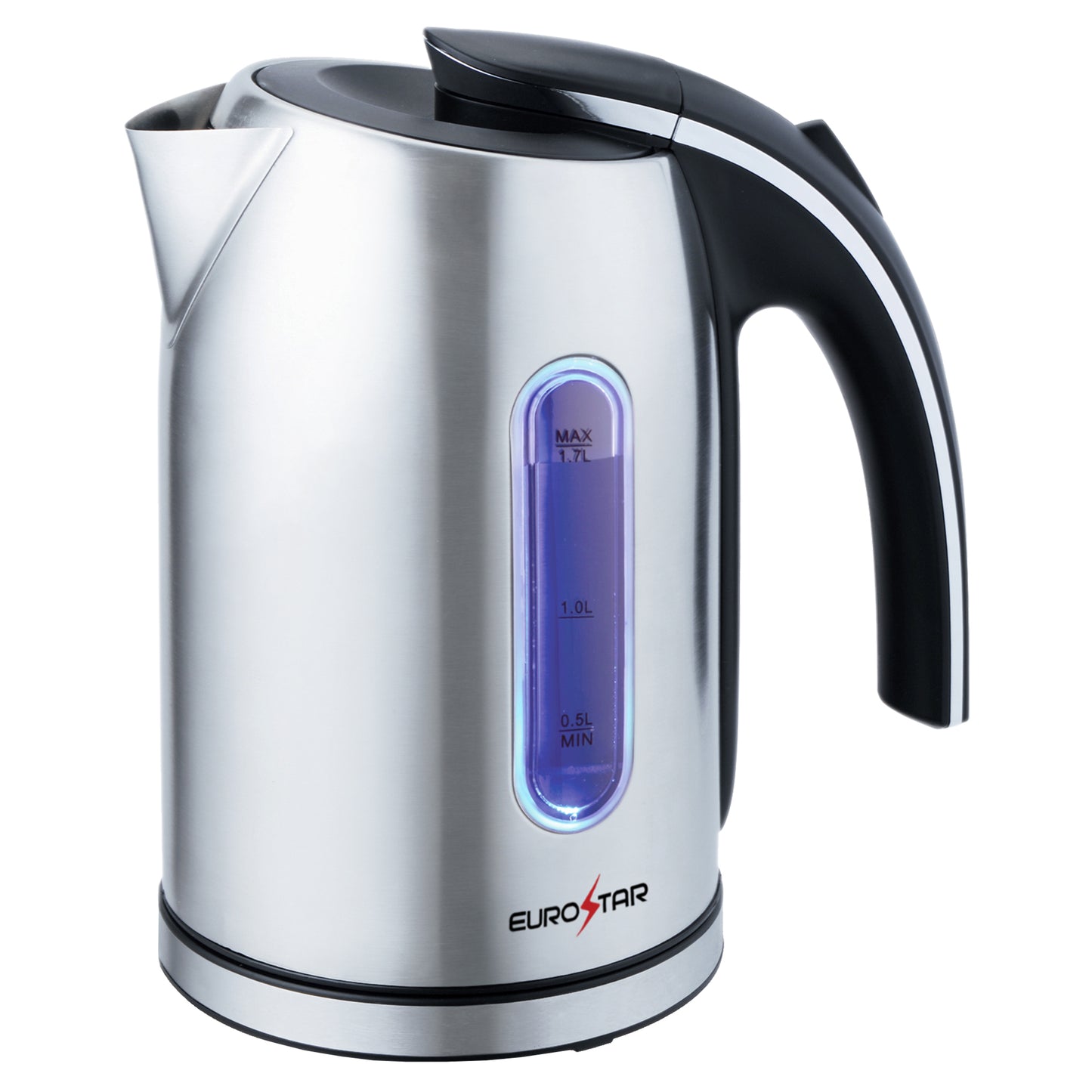 EKS171SS 1.7L Stainless Steel Electric Kettle, Silver
