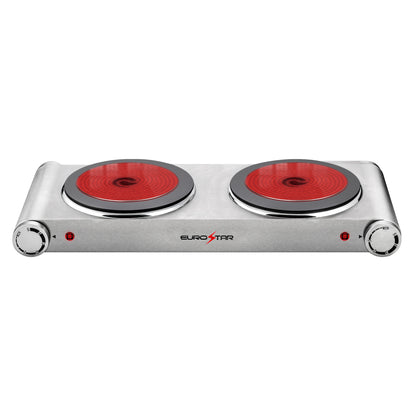 ES262SS 1800W Double Infrared Cooktop