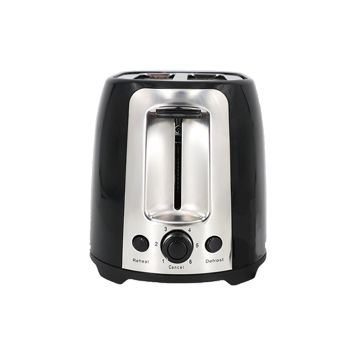 ET750B 2-Slice Cool Touch Wide-Slot Toaster, Black