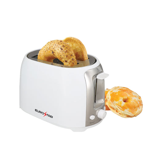 ET752W 2-Slice Extra Wide-Slot Toaster, White