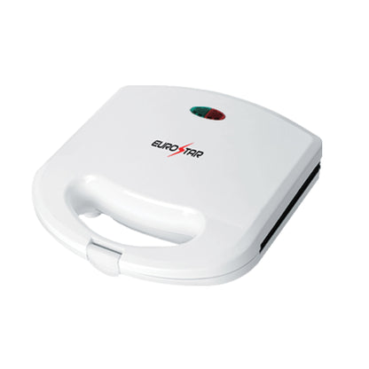 EW802W 760W Waffle Maker with Non-Stick Coated Plates