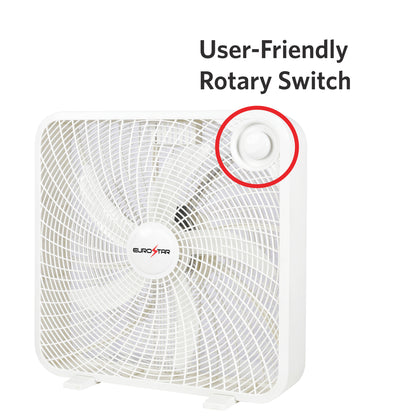 FBF20W 20" Box Fan