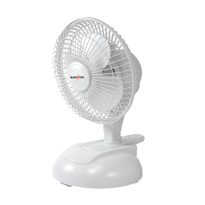 FDC602W 2-in-1 Clip-On or Desktop Fan