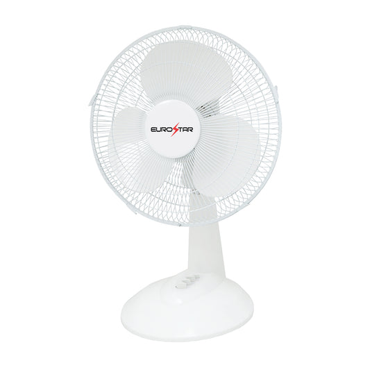 FDF12W 12" Desktop Fan, White