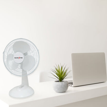 FDF12W 12" Desktop Fan, White
