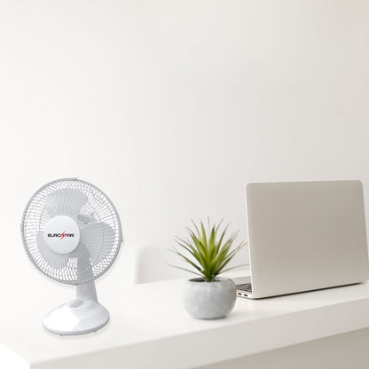 FDF9W 9" Desktop Fan, White