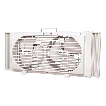 FWF9100 Portable Twin Window Fan, White